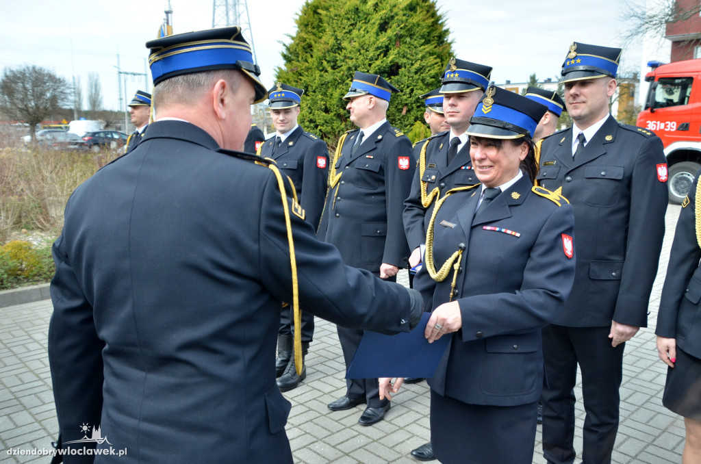 Strażacy otrzymali medal Prezydenta Włocławka