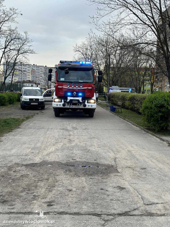 Interwencja strażaków na os. Południe