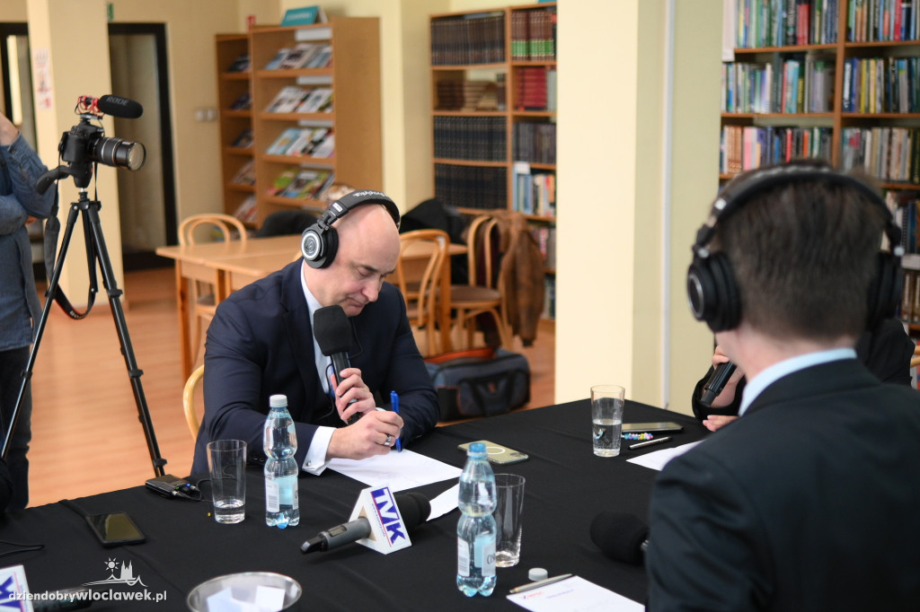Debata kandydatów na prezydenta Włocławka