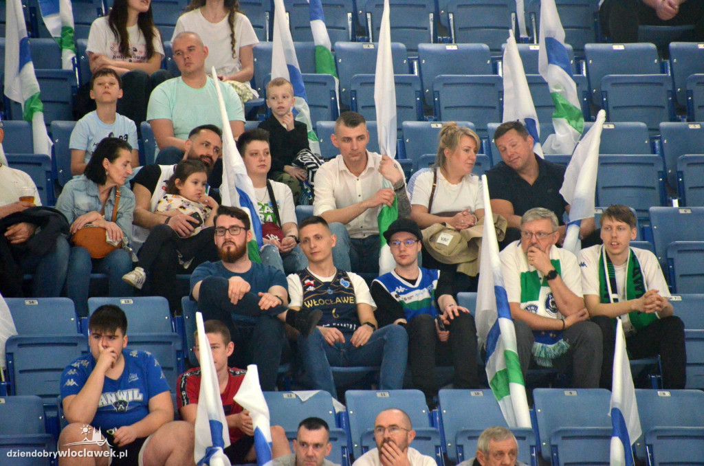 Kibice na meczu Anwil Włocławek - Czarni Słupsk