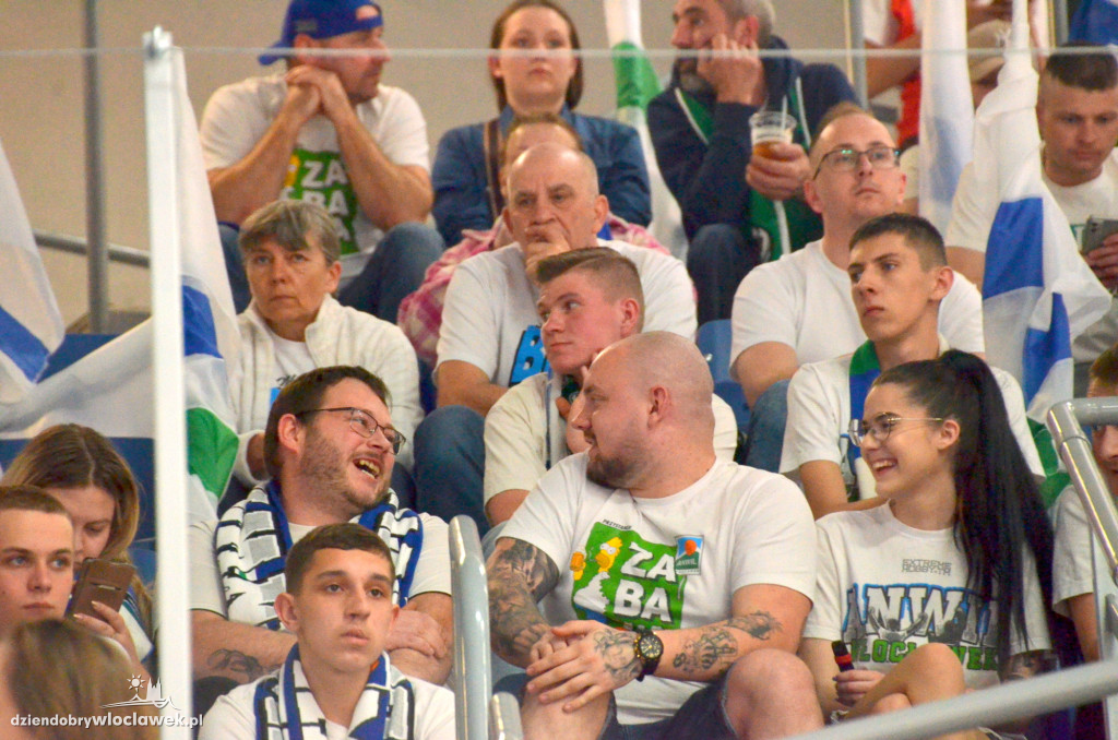 Kibice na meczu Anwil Włocławek - Czarni Słupsk