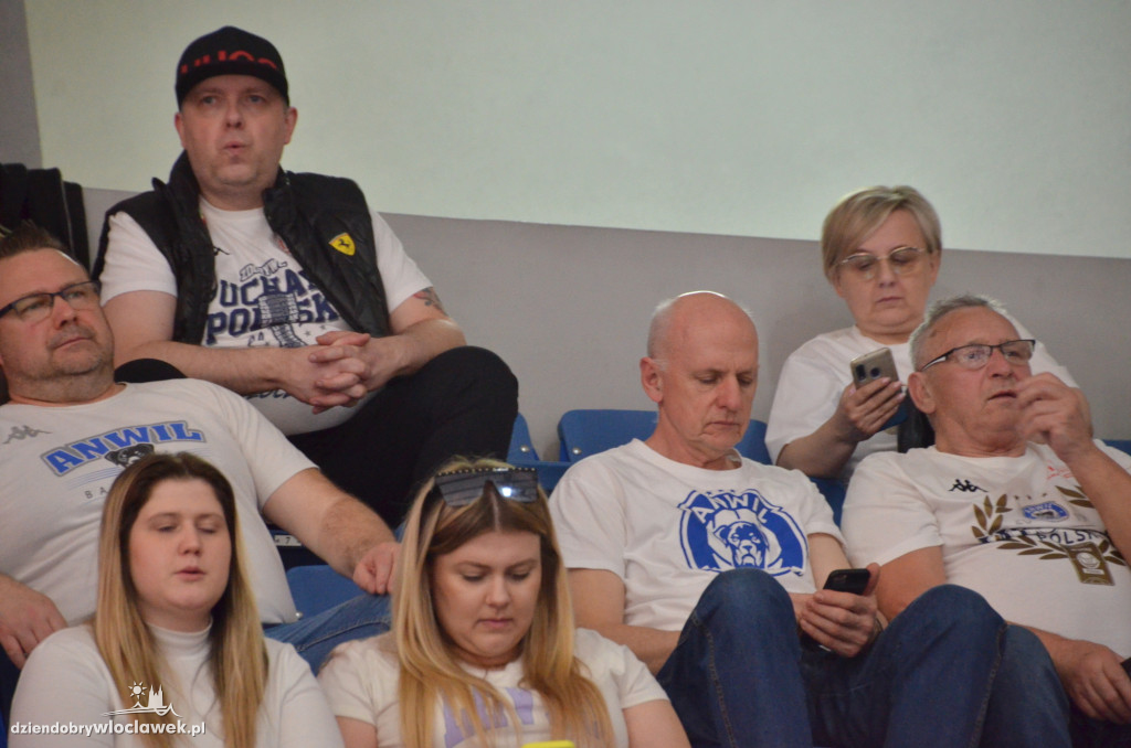 Kibice na meczu Anwil Włocławek - Czarni Słupsk