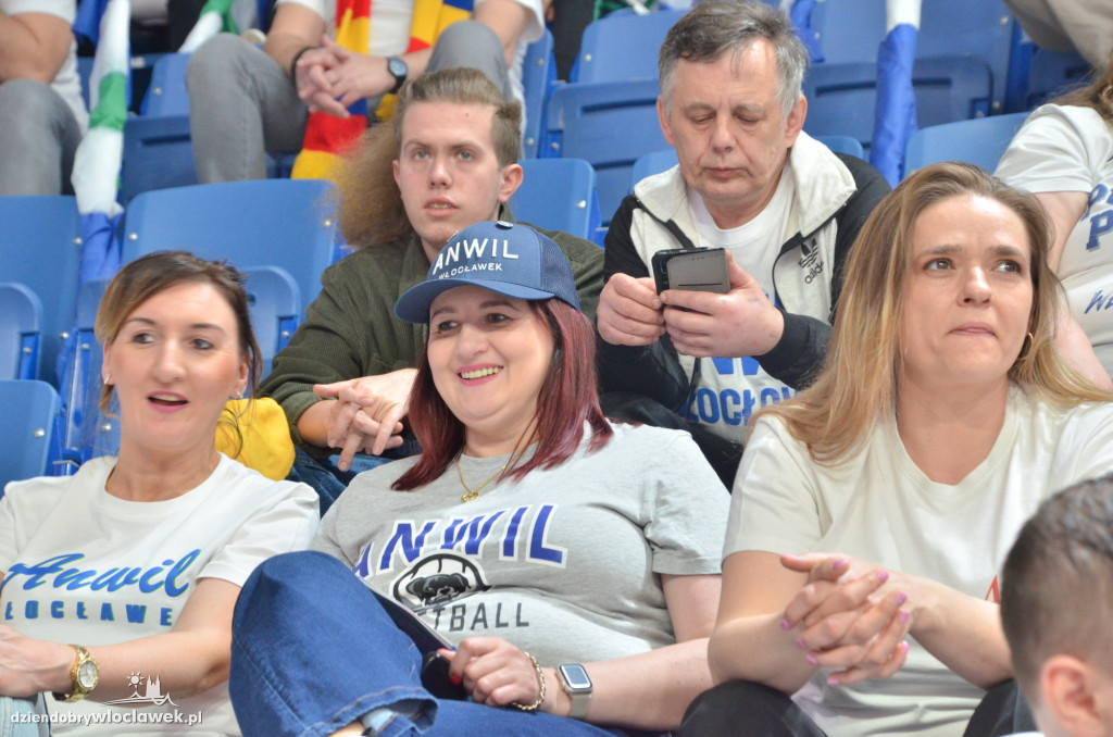 Kibice na meczu Anwil Włocławek - Czarni Słupsk