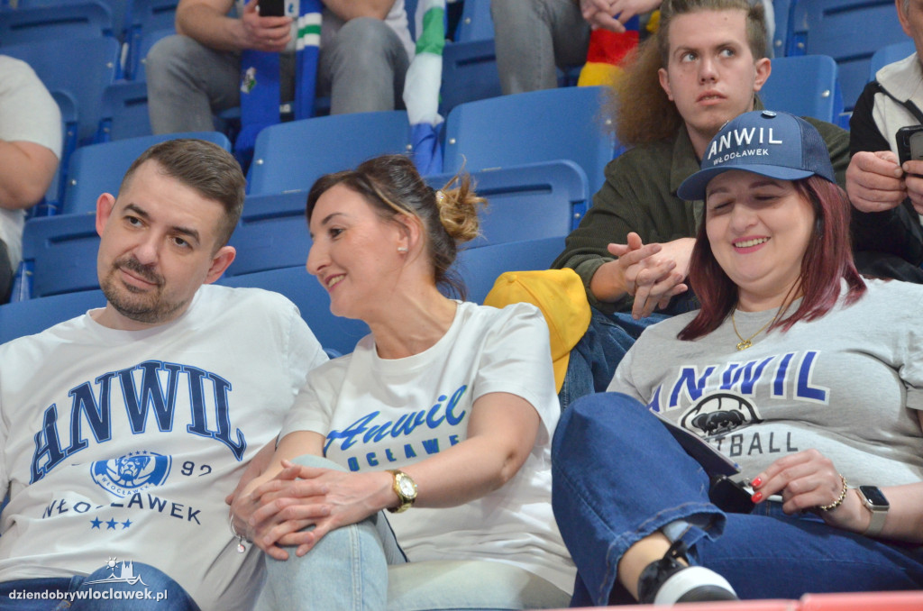 Kibice na meczu Anwil Włocławek - Czarni Słupsk