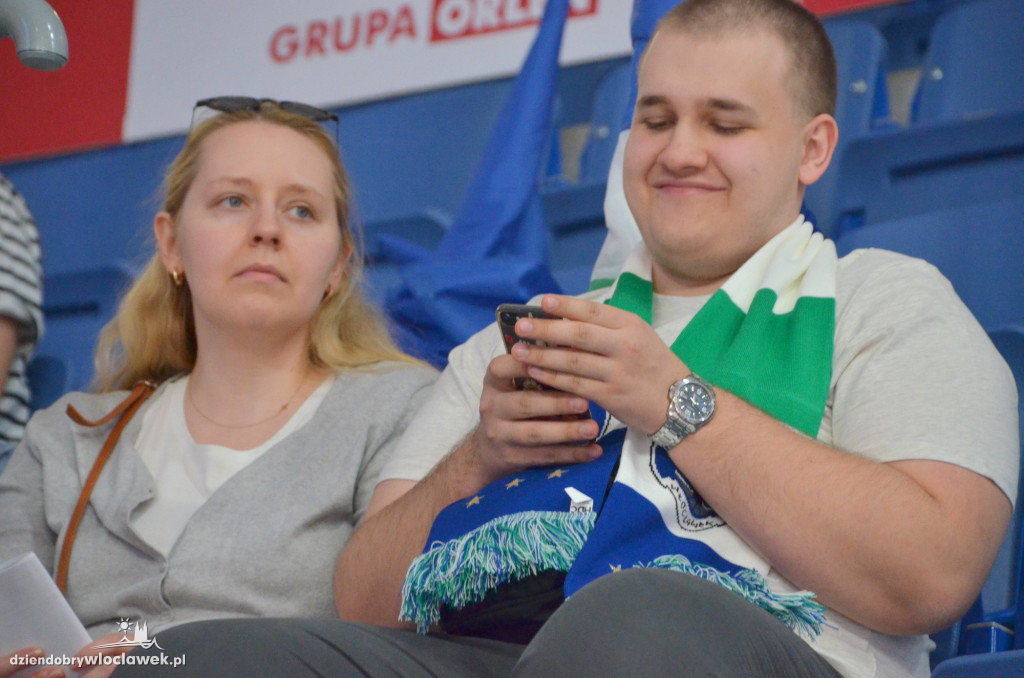 Kibice na meczu Anwil Włocławek - Czarni Słupsk