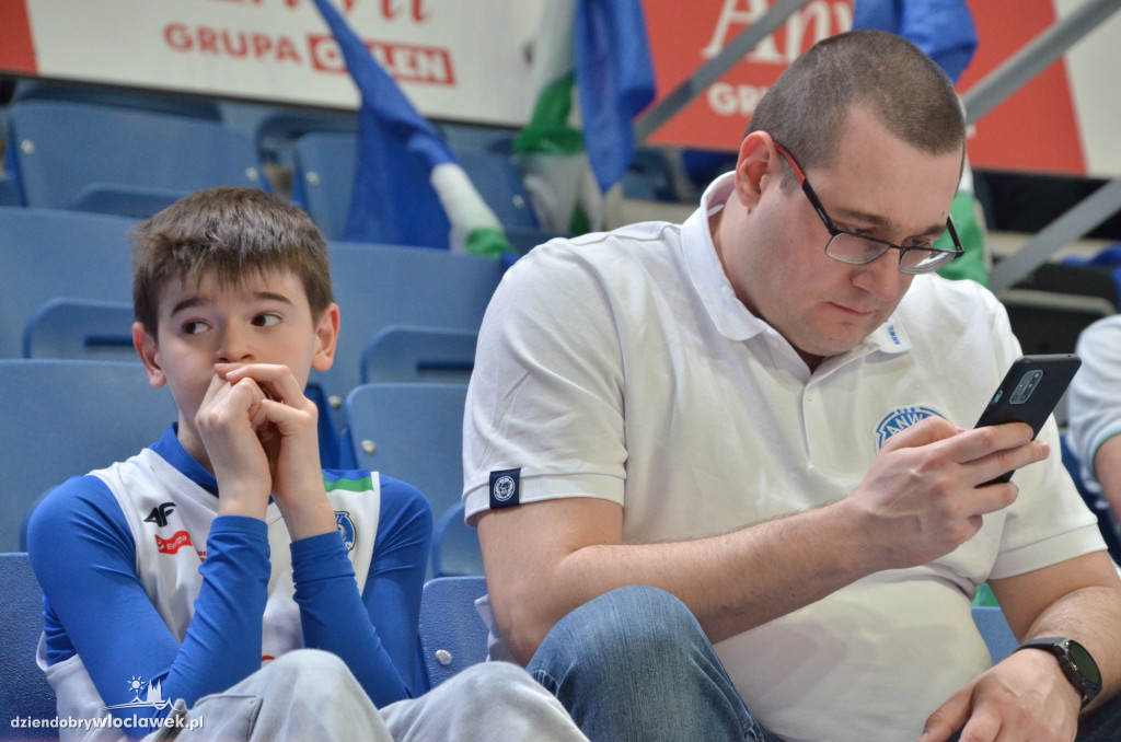 Kibice na meczu Anwil Włocławek - Czarni Słupsk