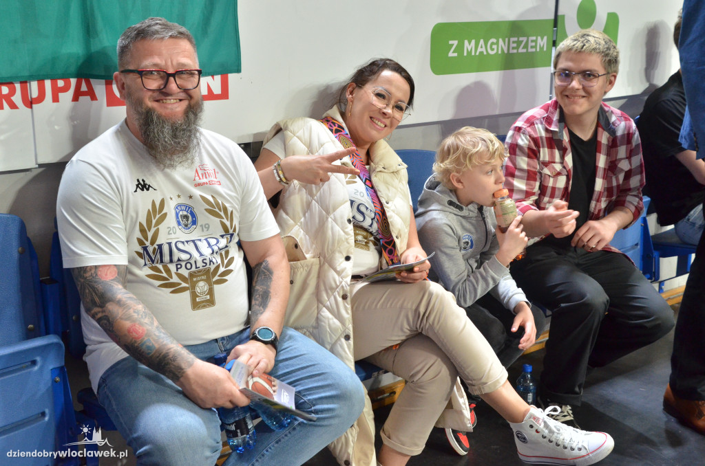 Kibice na meczu Anwil Włocławek - Czarni Słupsk