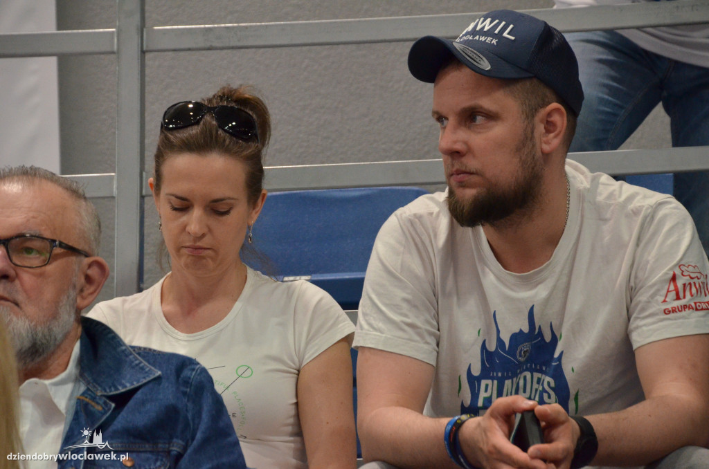 Kibice na meczu Anwil Włocławek - Czarni Słupsk