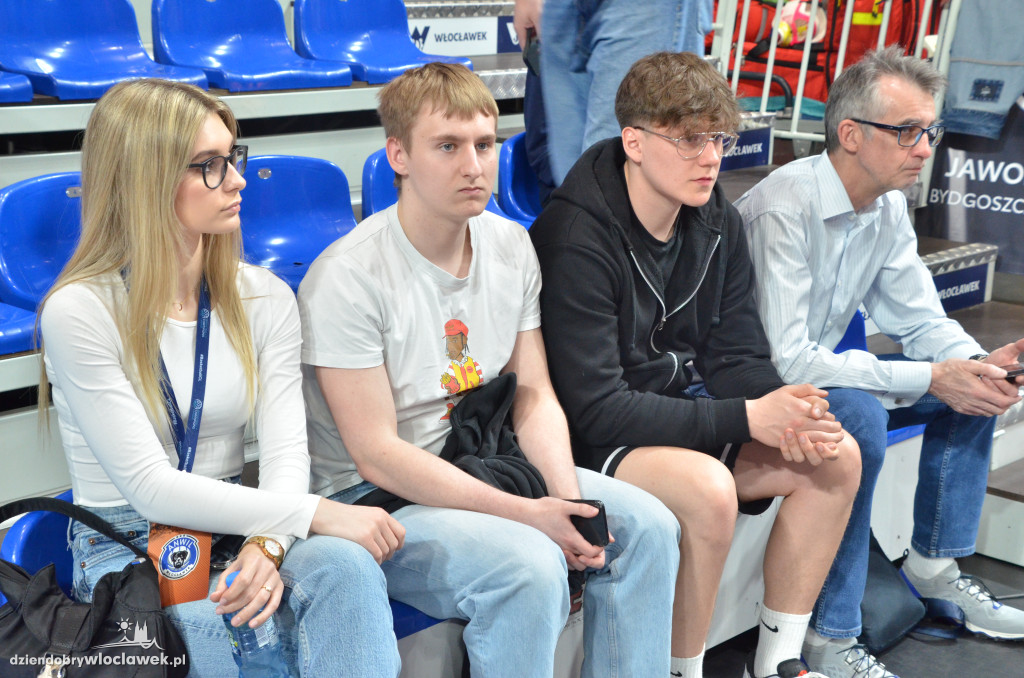 Kibice na meczu Anwil Włocławek - Czarni Słupsk