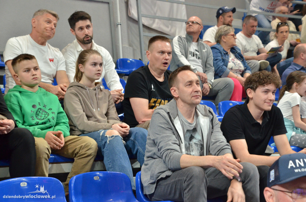 Kibice na meczu Anwil Włocławek - Czarni Słupsk