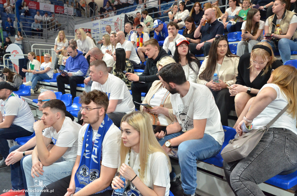 Kibice na meczu Anwil Włocławek - Czarni Słupsk