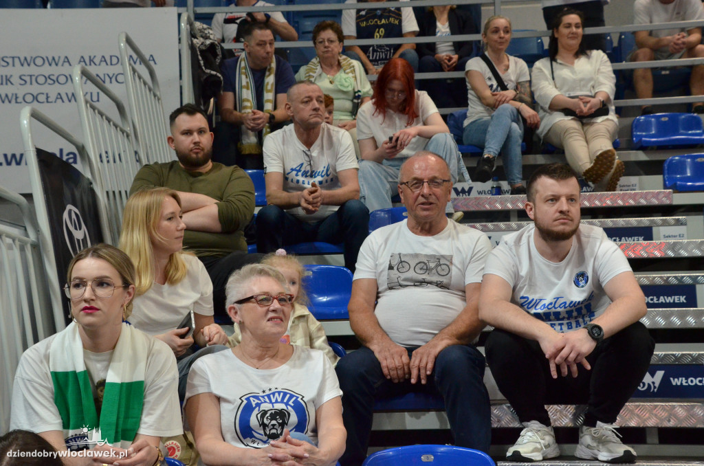 Kibice na meczu Anwil Włocławek - Czarni Słupsk