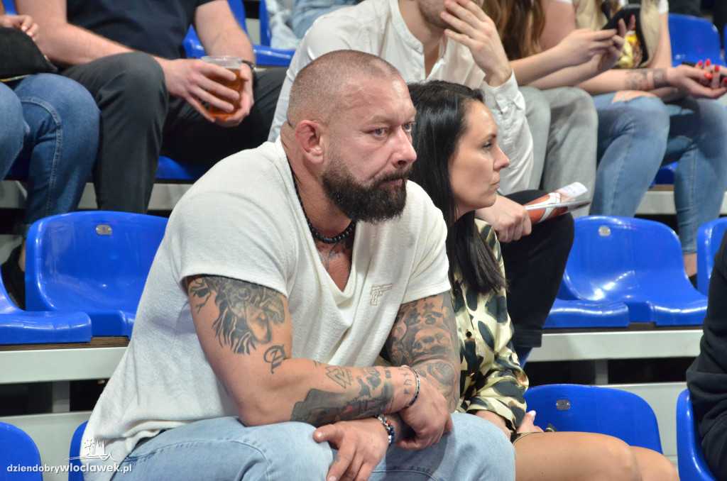 Kibice na meczu Anwil Włocławek - Czarni Słupsk