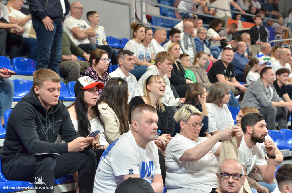 Kibice na meczu Anwil Włocławek - Czarni Słupsk