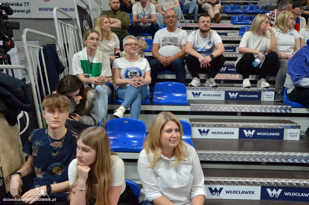Kibice na meczu Anwil Włocławek - Czarni Słupsk