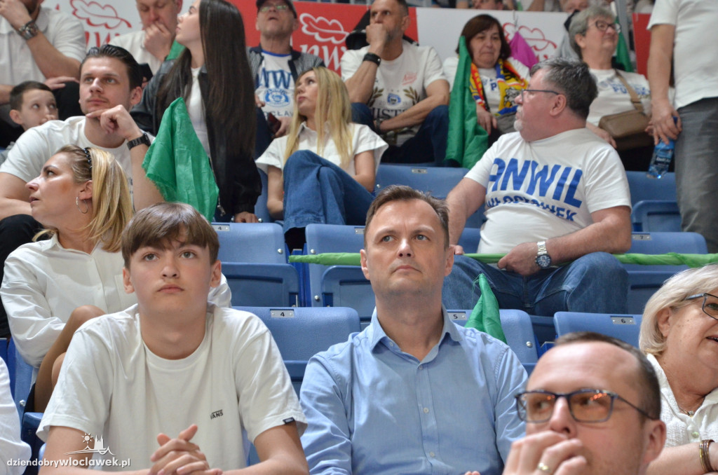 Kibice na meczu Anwil Włocławek - Czarni Słupsk