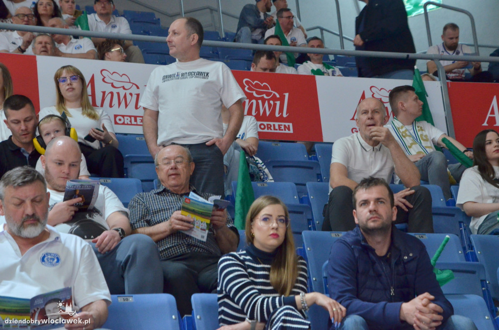 Kibice na meczu Anwil Włocławek - Czarni Słupsk