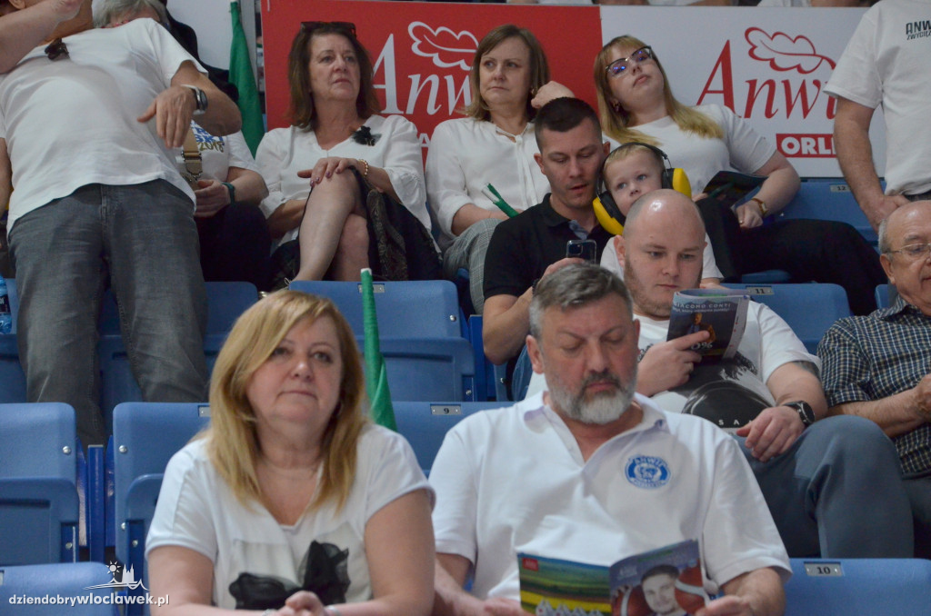Kibice na meczu Anwil Włocławek - Czarni Słupsk