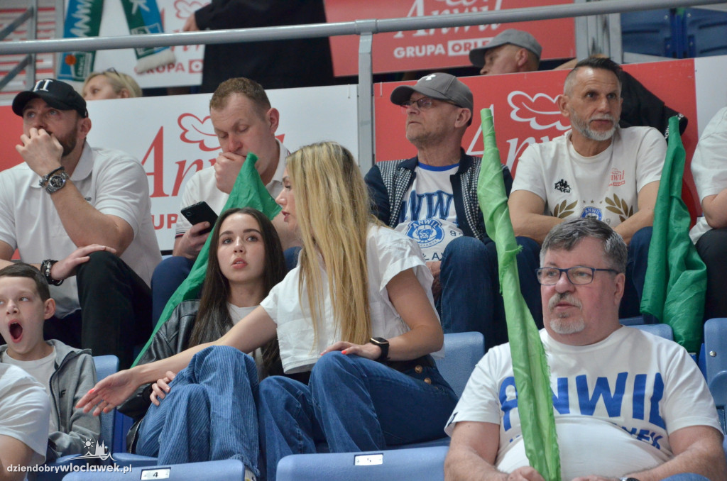 Kibice na meczu Anwil Włocławek - Czarni Słupsk