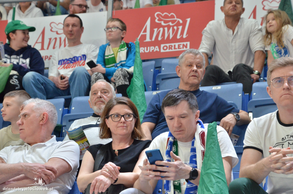 Kibice na meczu Anwil Włocławek - Czarni Słupsk