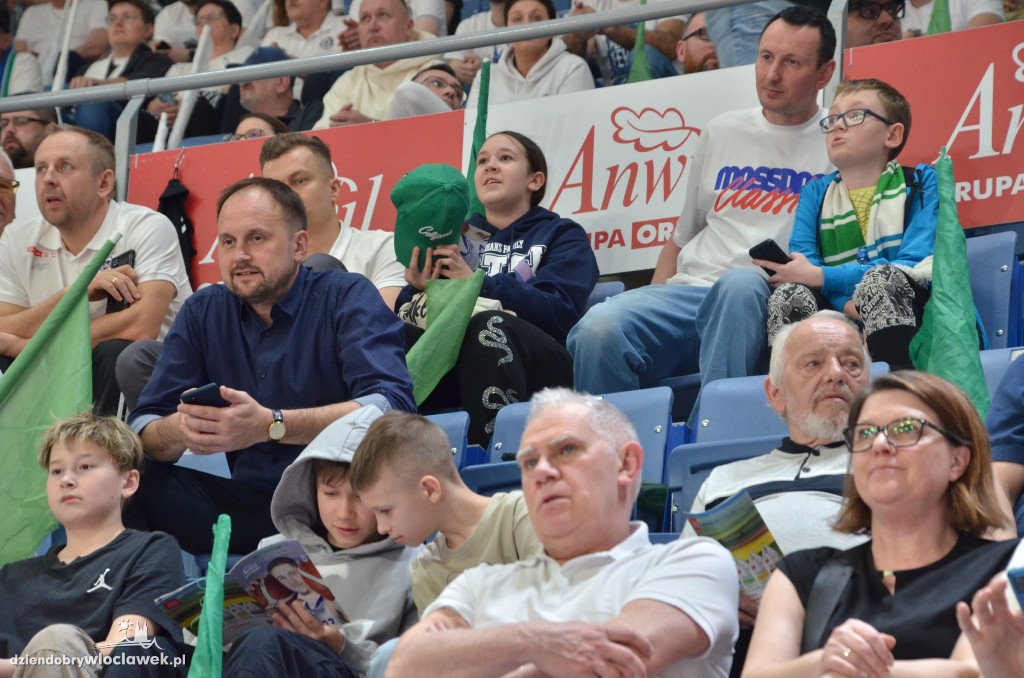 Kibice na meczu Anwil Włocławek - Czarni Słupsk