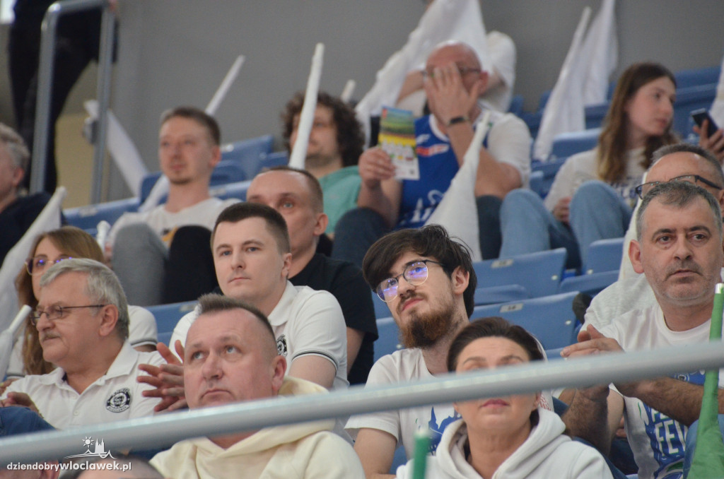 Kibice na meczu Anwil Włocławek - Czarni Słupsk