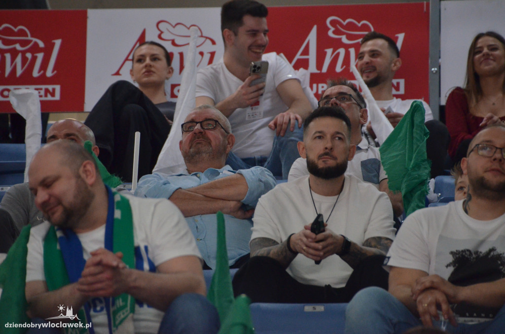 Kibice na meczu Anwil Włocławek - Czarni Słupsk