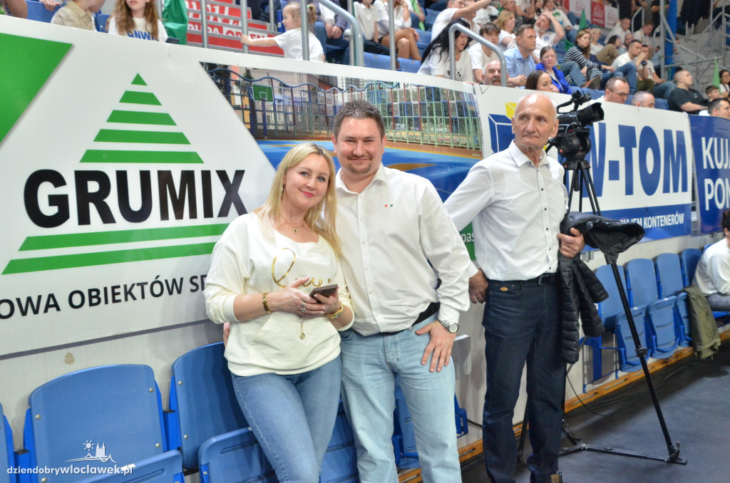 Kibice na meczu Anwil Włocławek - Czarni Słupsk