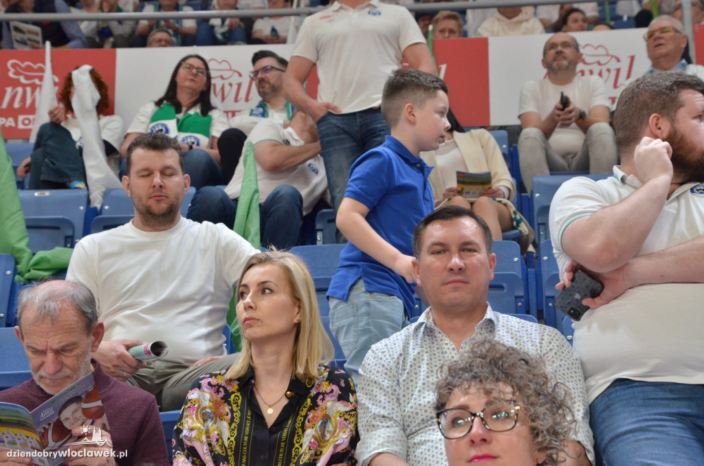 Kibice na meczu Anwil Włocławek - Czarni Słupsk