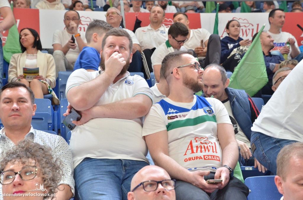Kibice na meczu Anwil Włocławek - Czarni Słupsk