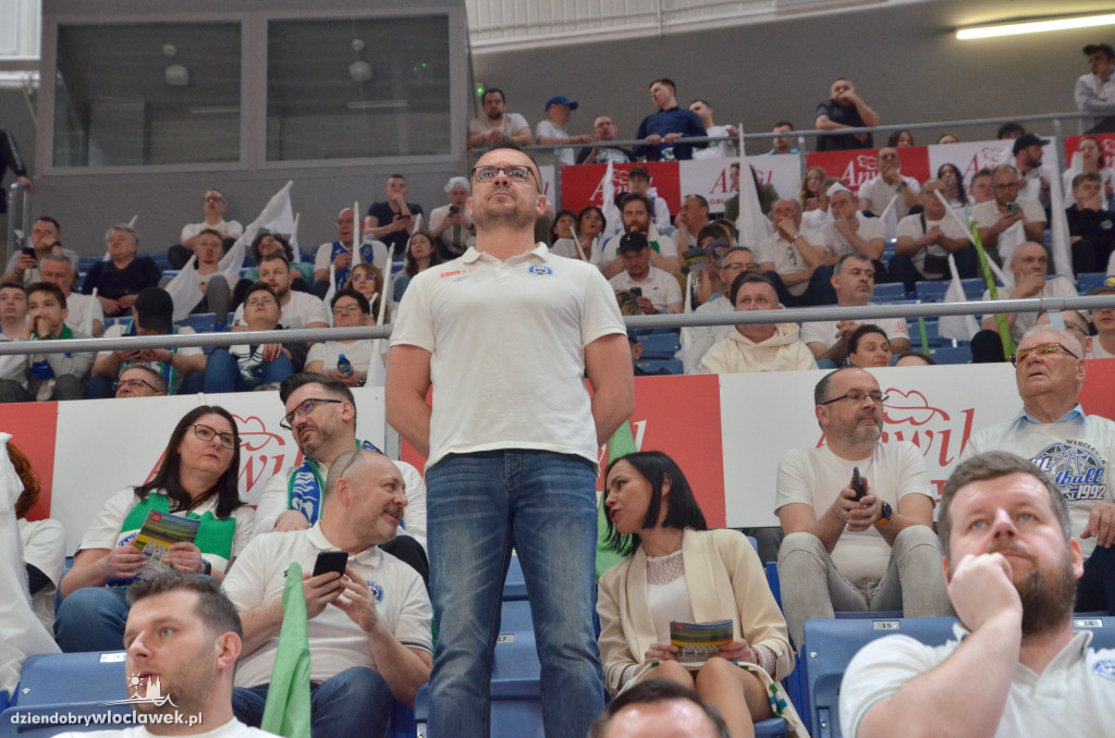 Kibice na meczu Anwil Włocławek - Czarni Słupsk