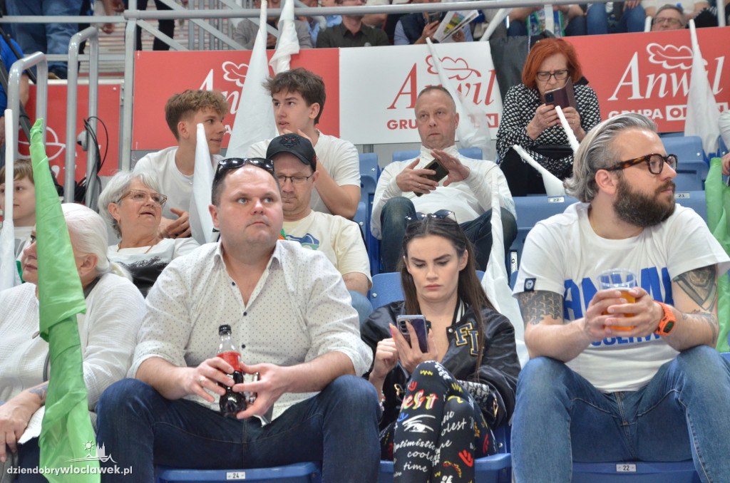 Kibice na meczu Anwil Włocławek - Czarni Słupsk