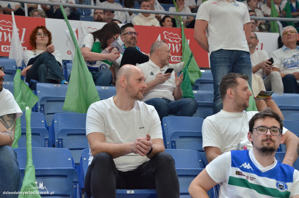 Kibice na meczu Anwil Włocławek - Czarni Słupsk