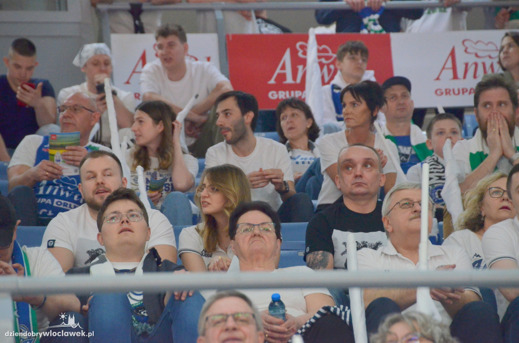 Kibice na meczu Anwil Włocławek - Czarni Słupsk