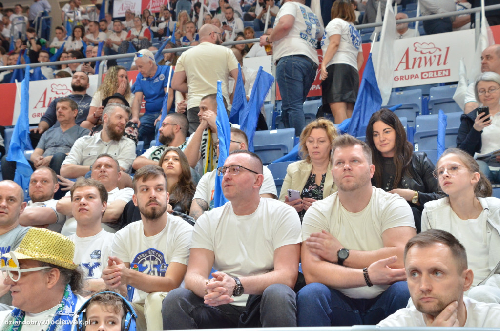Kibice na meczu Anwil Włocławek - Czarni Słupsk