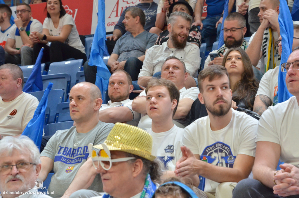 Kibice na meczu Anwil Włocławek - Czarni Słupsk