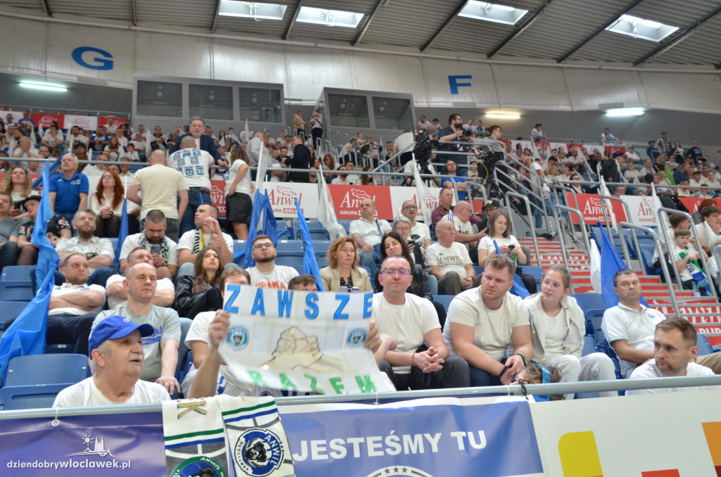 Kibice na meczu Anwil Włocławek - Czarni Słupsk