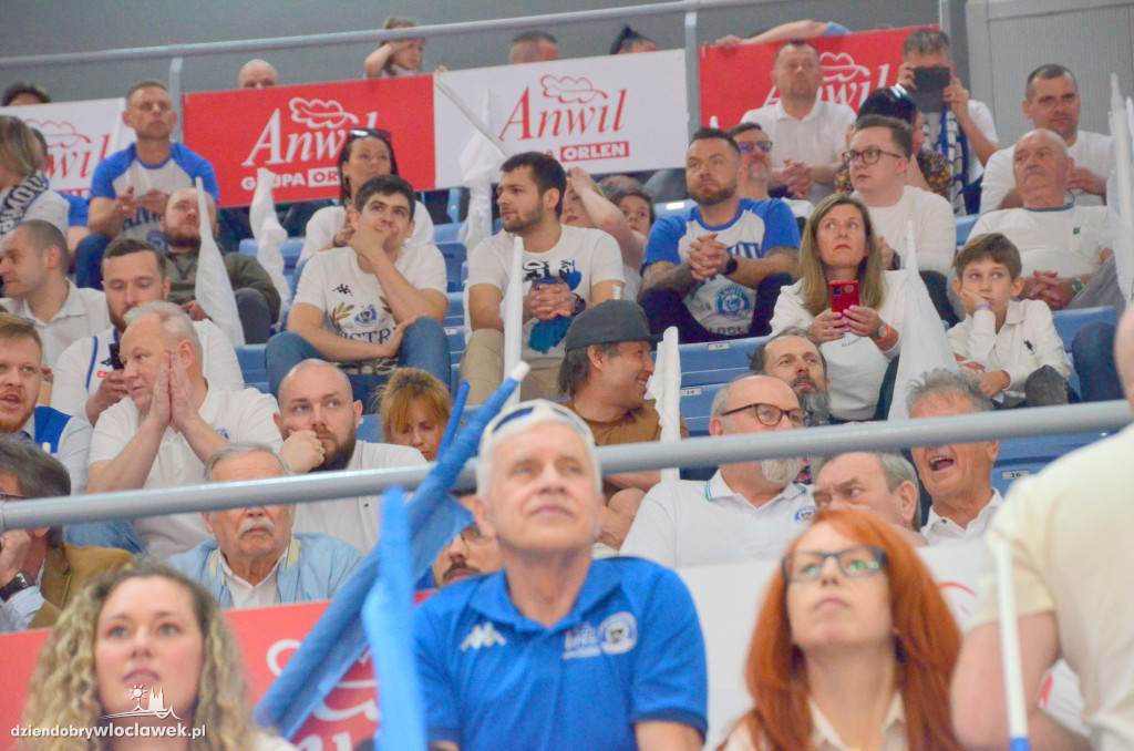 Kibice na meczu Anwil Włocławek - Czarni Słupsk