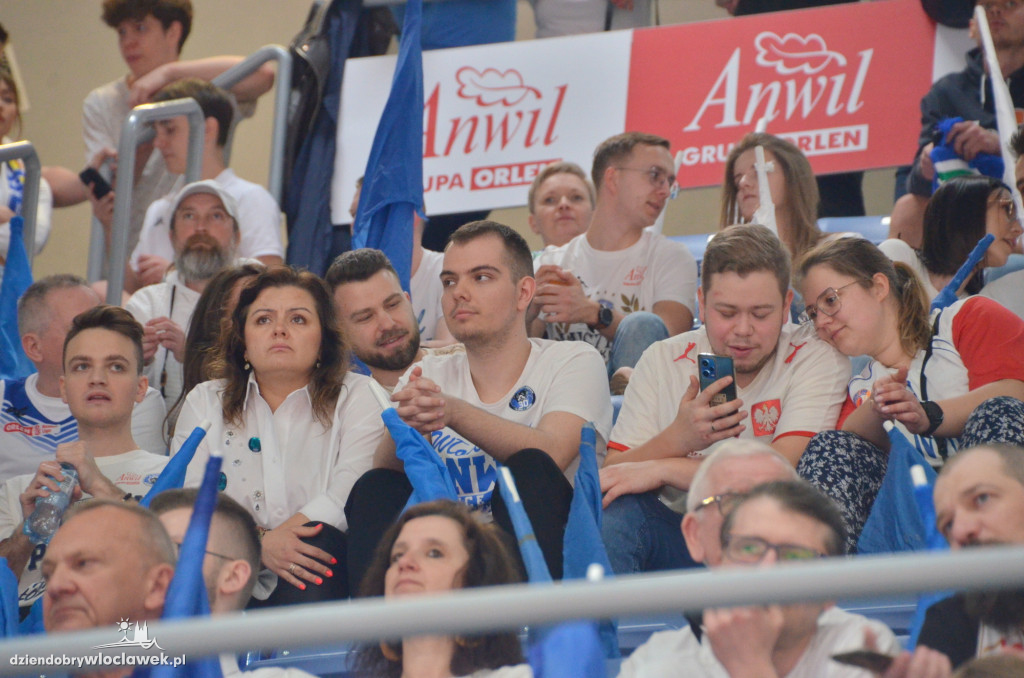 Kibice na meczu Anwil Włocławek - Czarni Słupsk