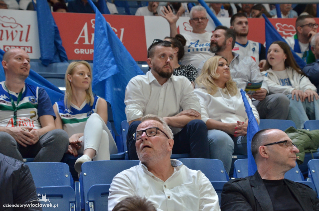 Kibice na meczu Anwil Włocławek - Czarni Słupsk