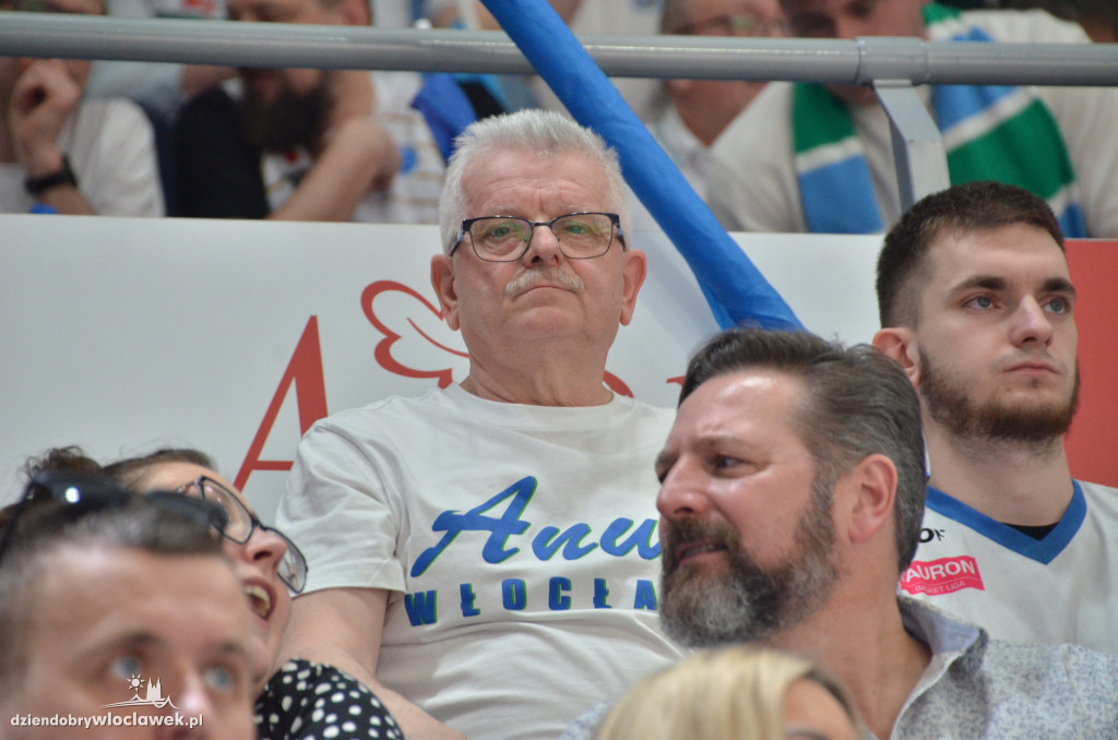 Kibice na meczu Anwil Włocławek - Czarni Słupsk