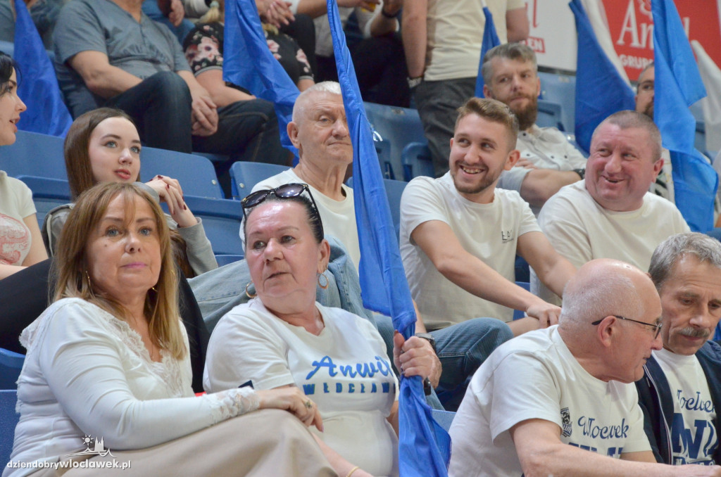 Kibice na meczu Anwil Włocławek - Czarni Słupsk
