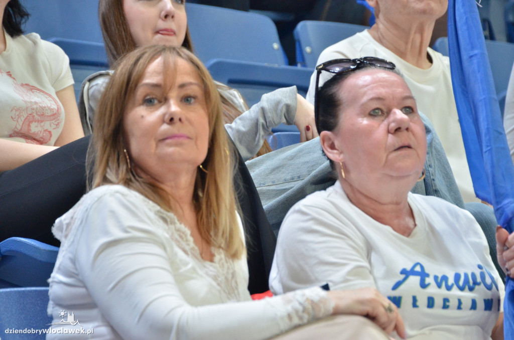Kibice na meczu Anwil Włocławek - Czarni Słupsk
