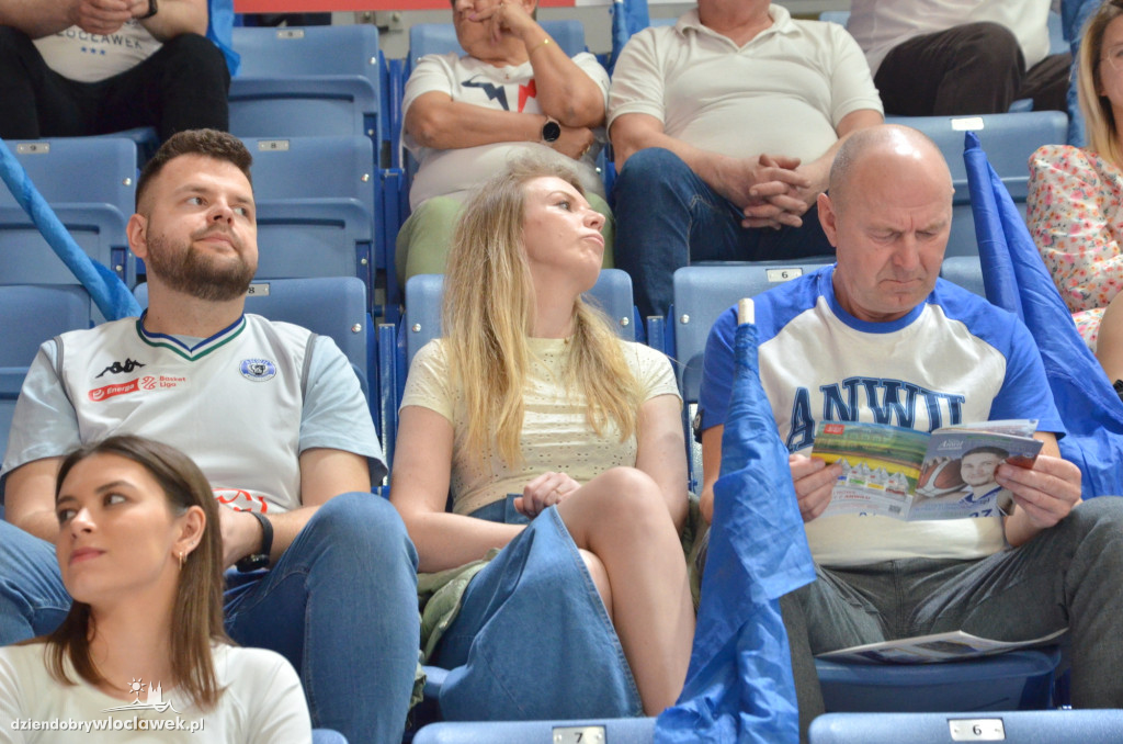 Kibice na meczu Anwil Włocławek - Czarni Słupsk