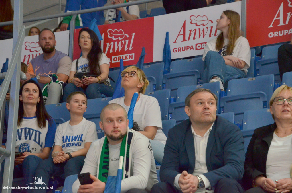 Kibice na meczu Anwil Włocławek - Czarni Słupsk