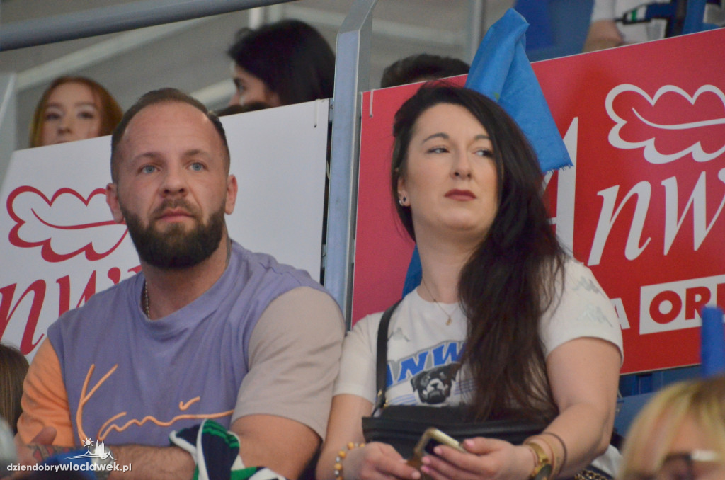Kibice na meczu Anwil Włocławek - Czarni Słupsk