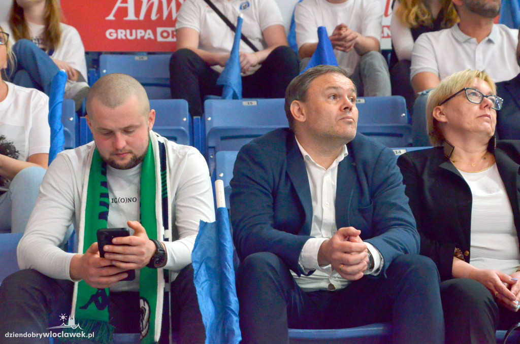 Kibice na meczu Anwil Włocławek - Czarni Słupsk