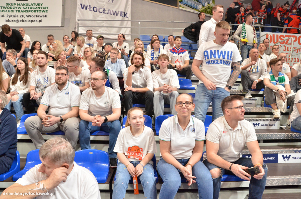 Kibice na meczu Anwil Włocławek - Czarni Słupsk
