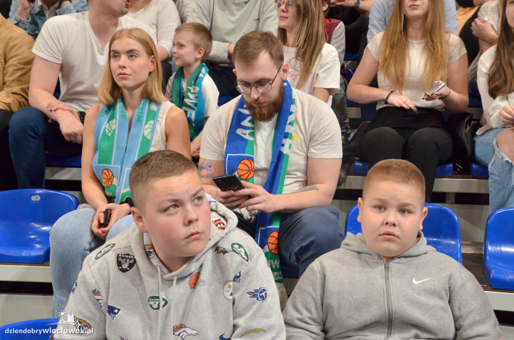 Kibice na meczu Anwil Włocławek - Czarni Słupsk