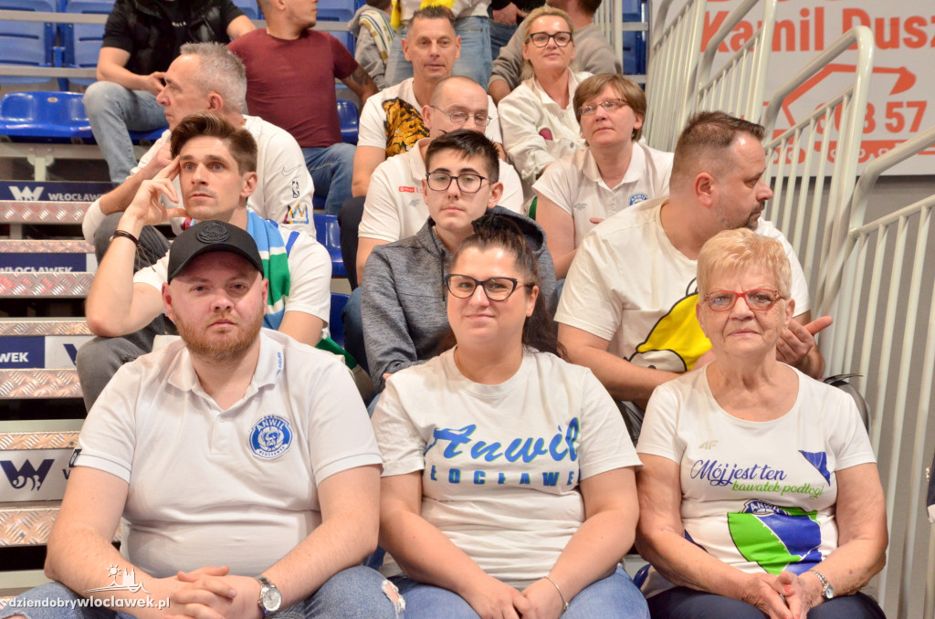 Kibice na meczu Anwil Włocławek - Czarni Słupsk